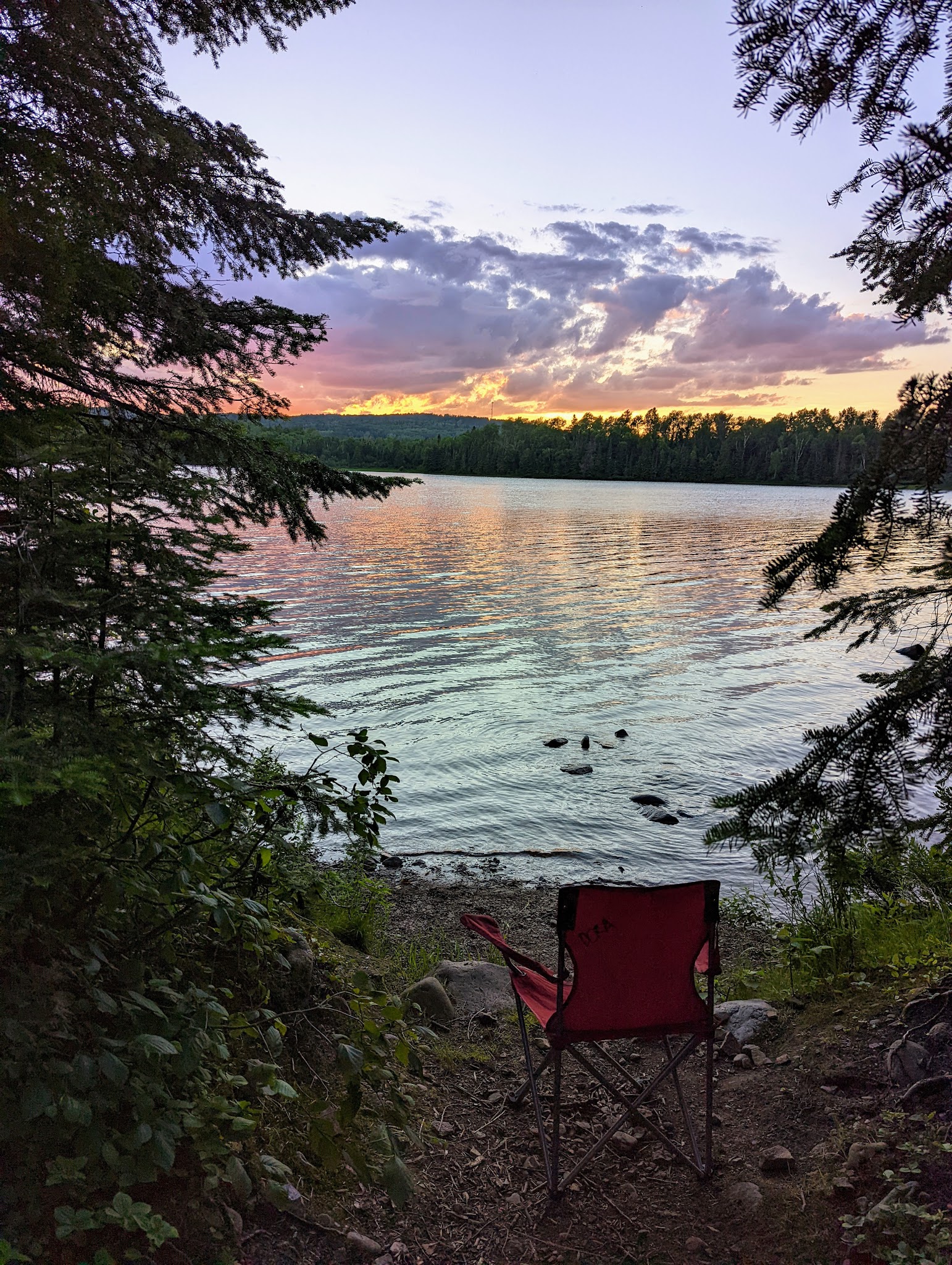 Two Island Lake Campground