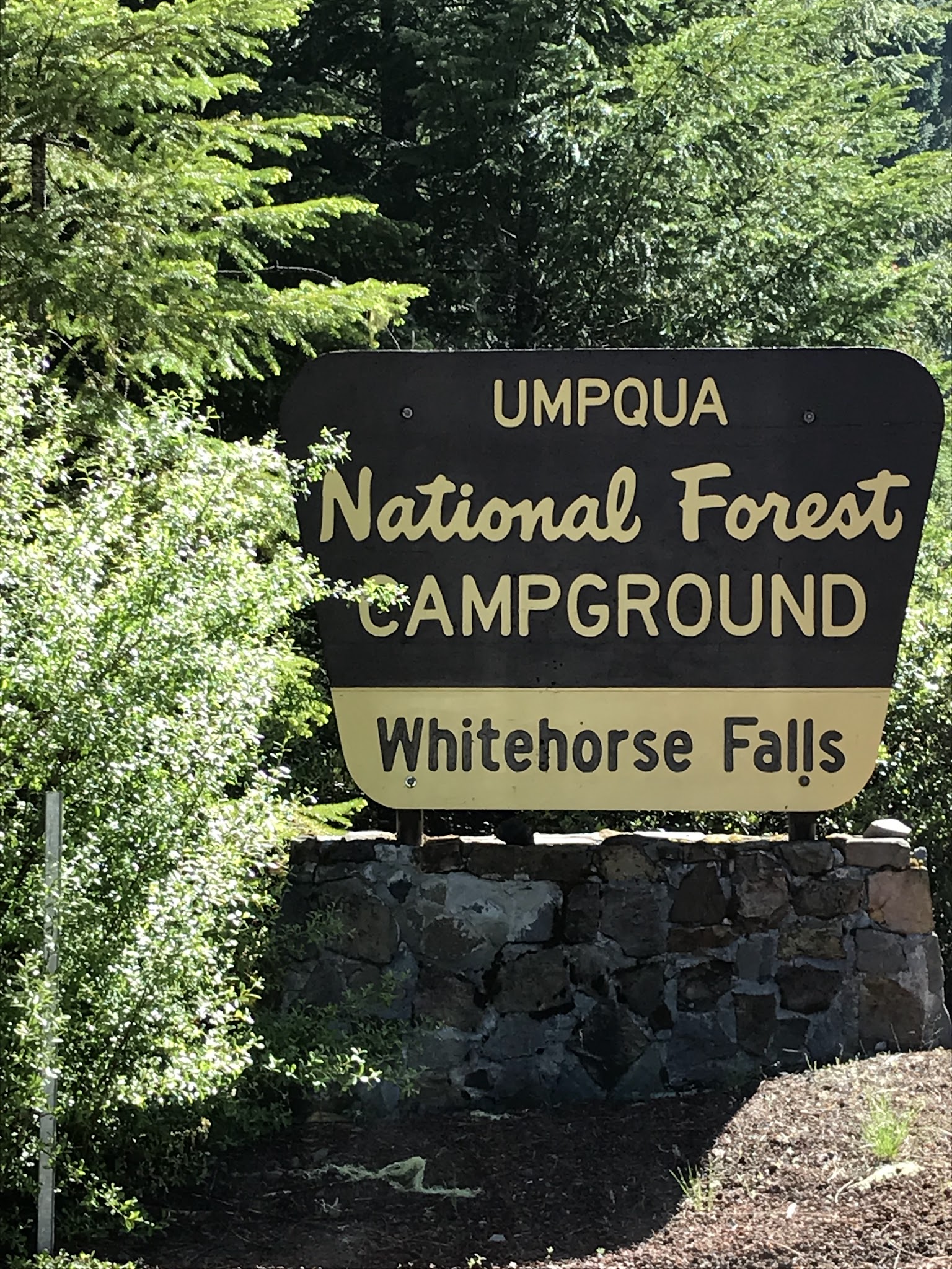 Whitehorse Falls Campground
