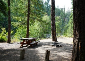 Lake Creek Campground - Little Wenatchee River