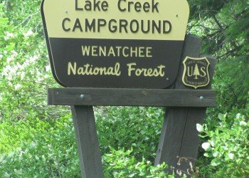 Lake Creek Campground - Little Wenatchee River