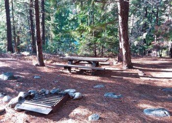Lake Creek Campground - Little Wenatchee River