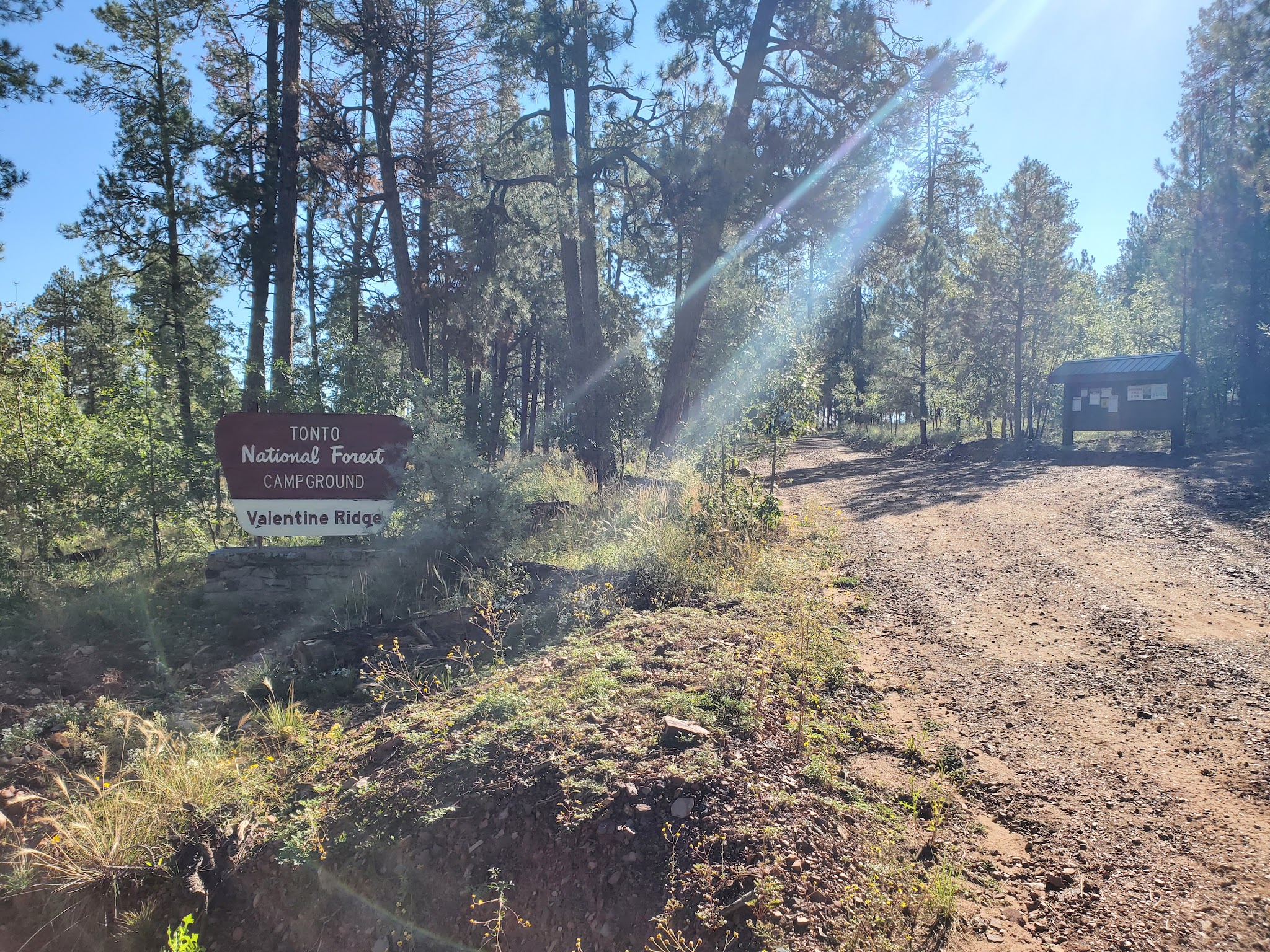 Valentine Ridge Dispersed Camping Area