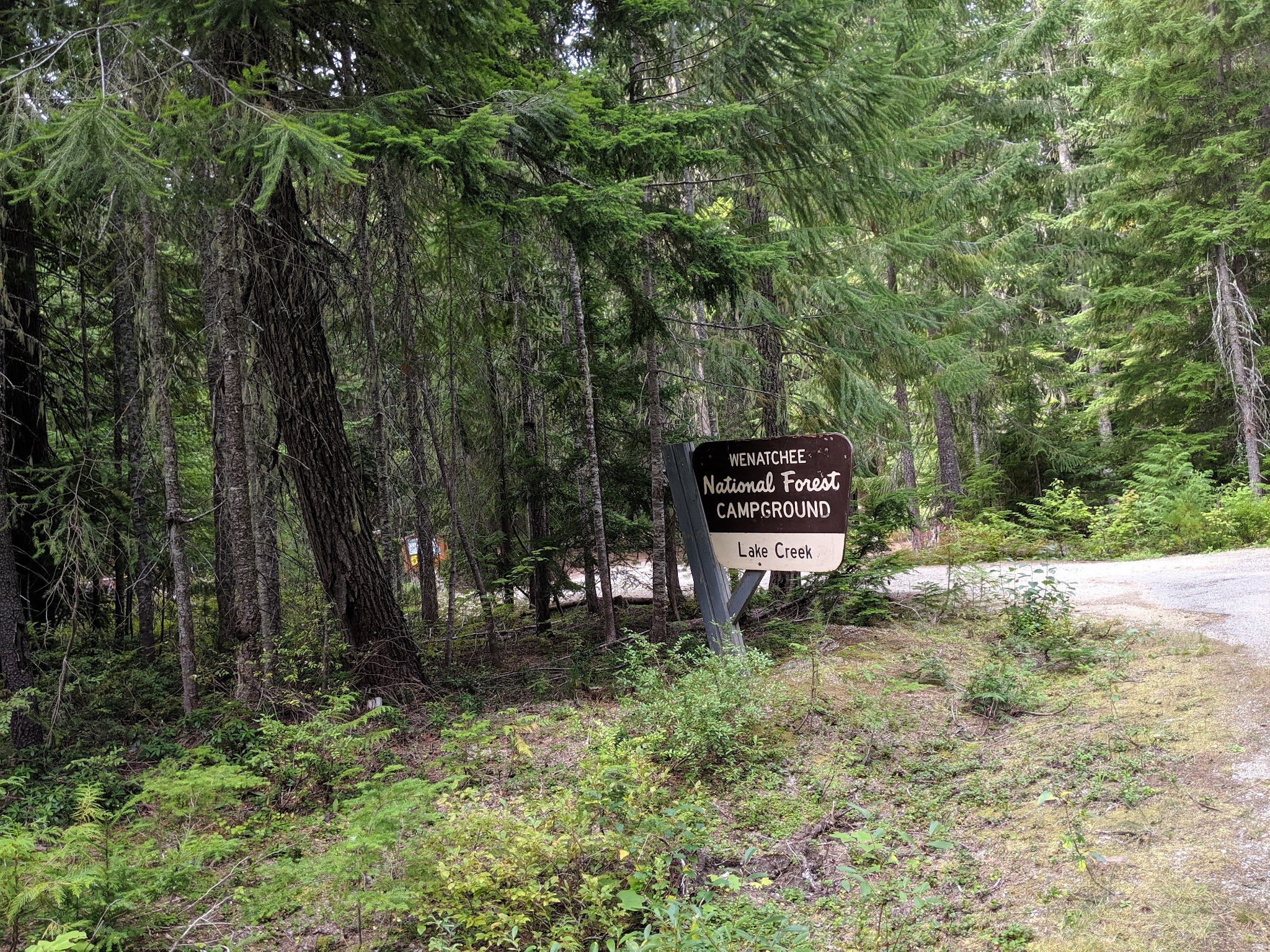 Lake Creek Campground - Little Wenatchee River
