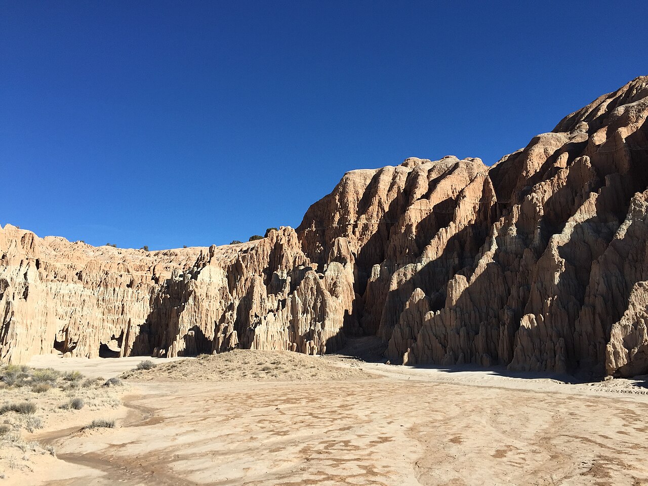 Cathedral Gorge Campground