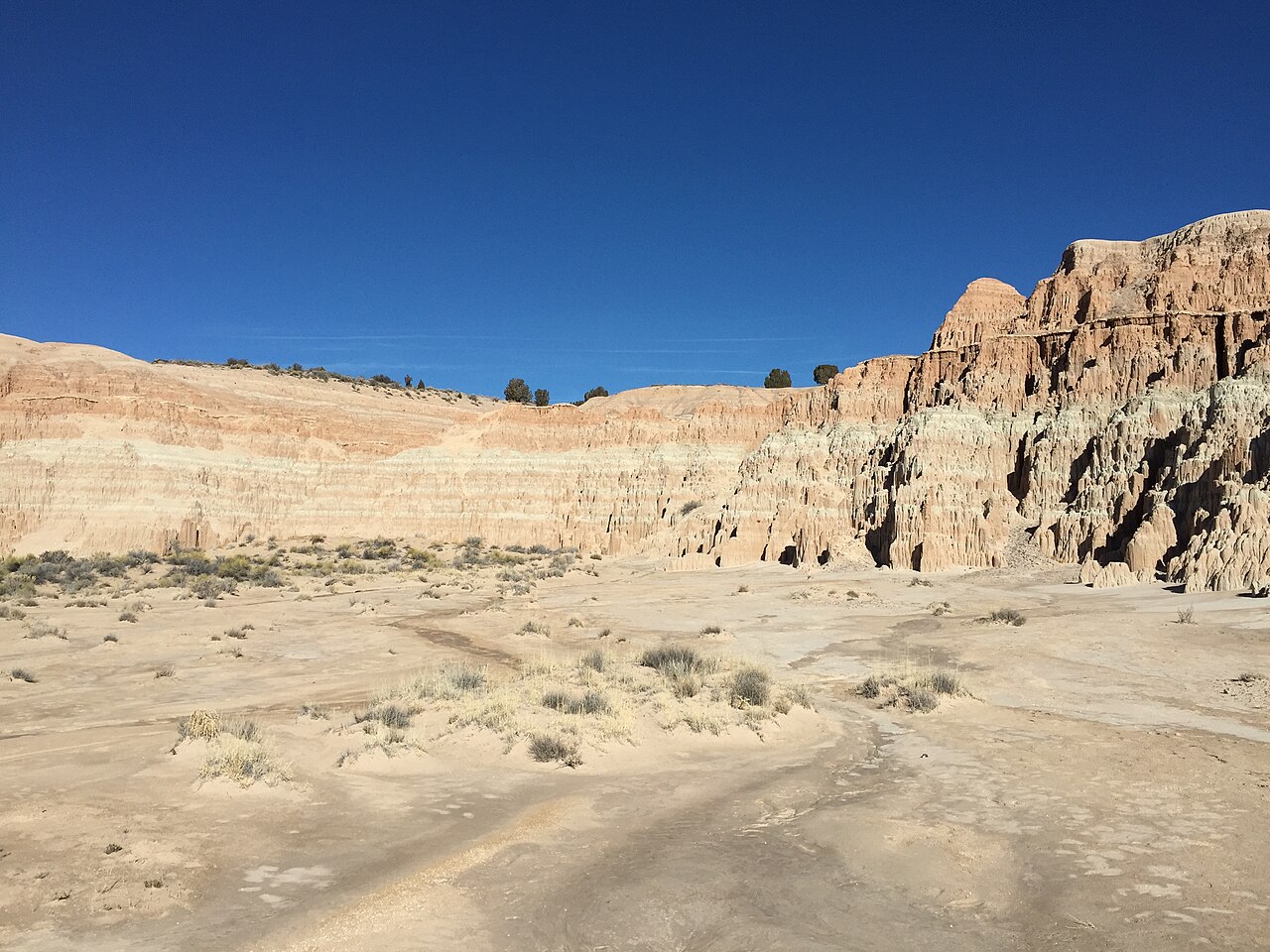 Cathedral Gorge Campground