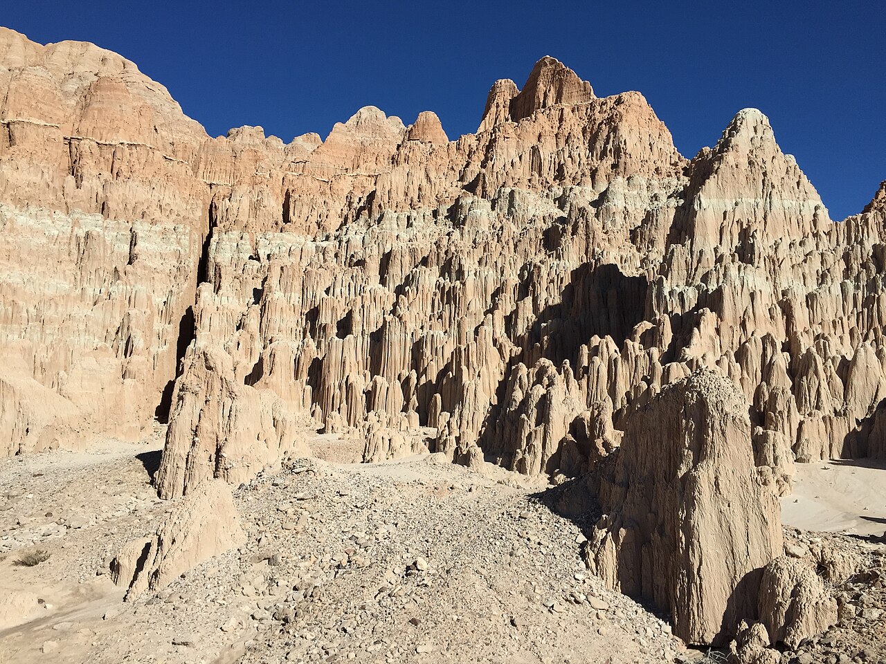 Cathedral Gorge Campground