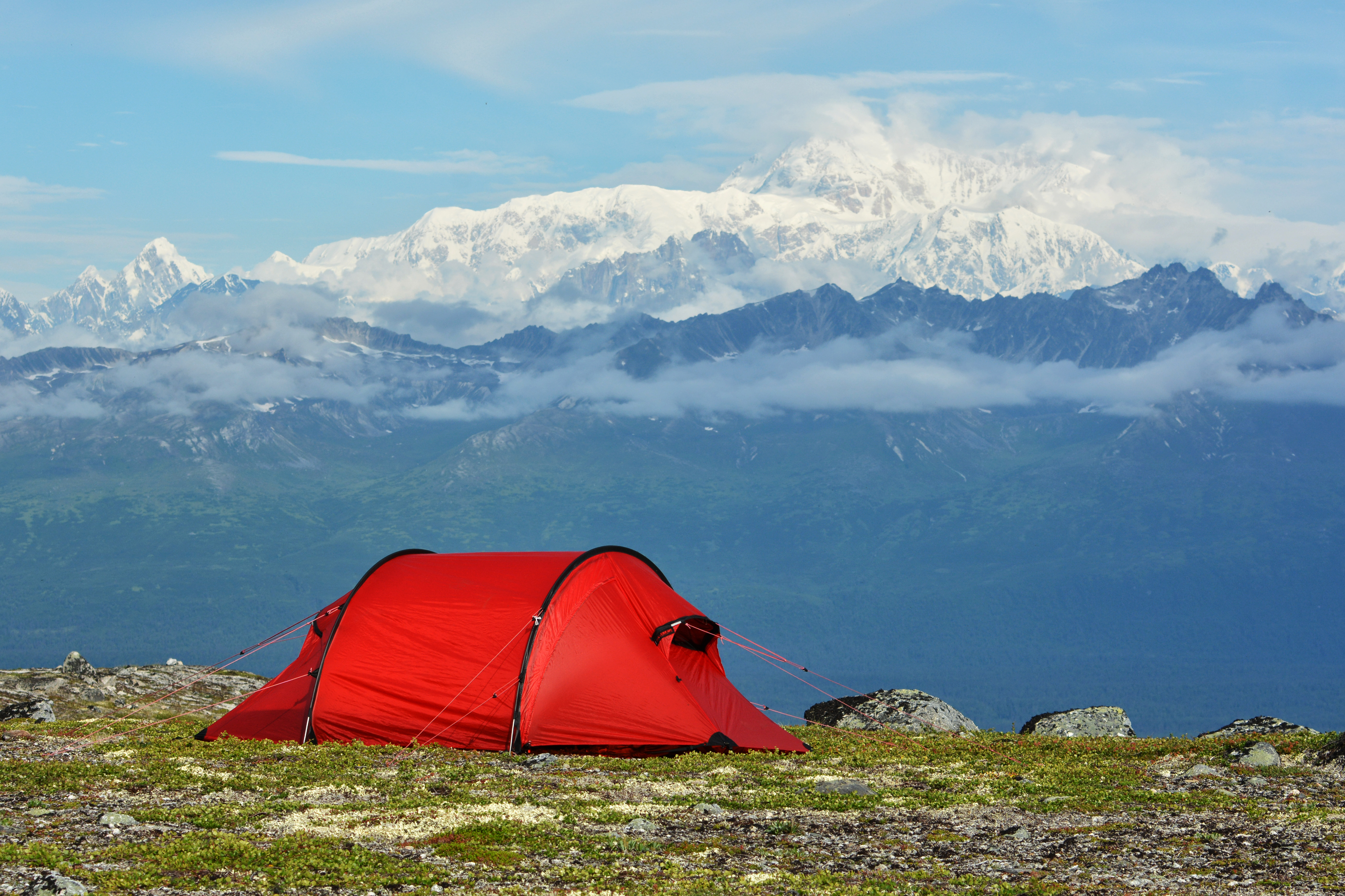 Summer Camping in Alaska