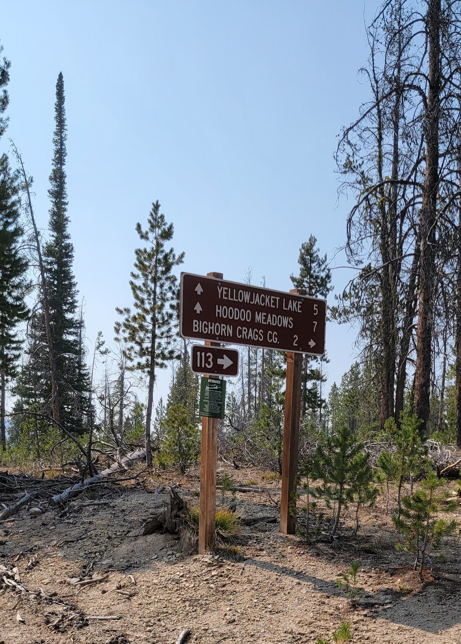 Yellowjacket Lake Campground