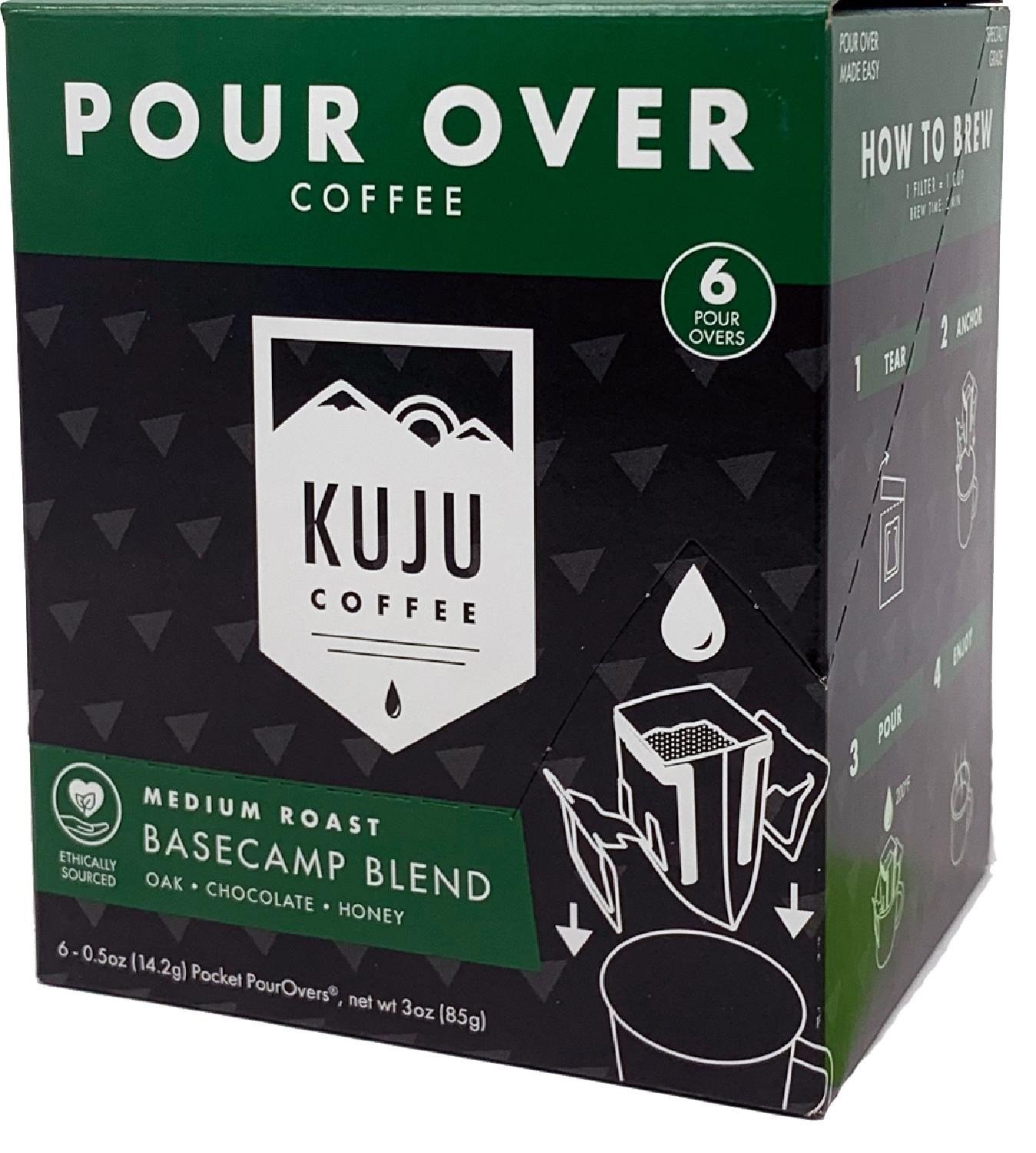 Kuju Coffee Single-Serve Pour Over Coffee (6-Pack)
