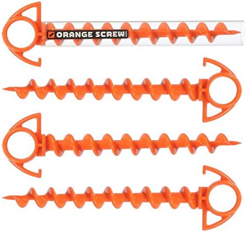 Orange Screw The Ultimate Ground Anchor