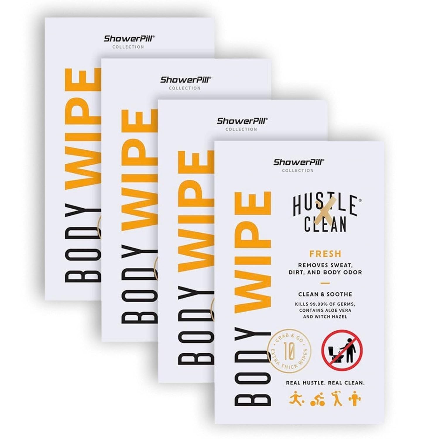 Hustle Clean Body Wipes