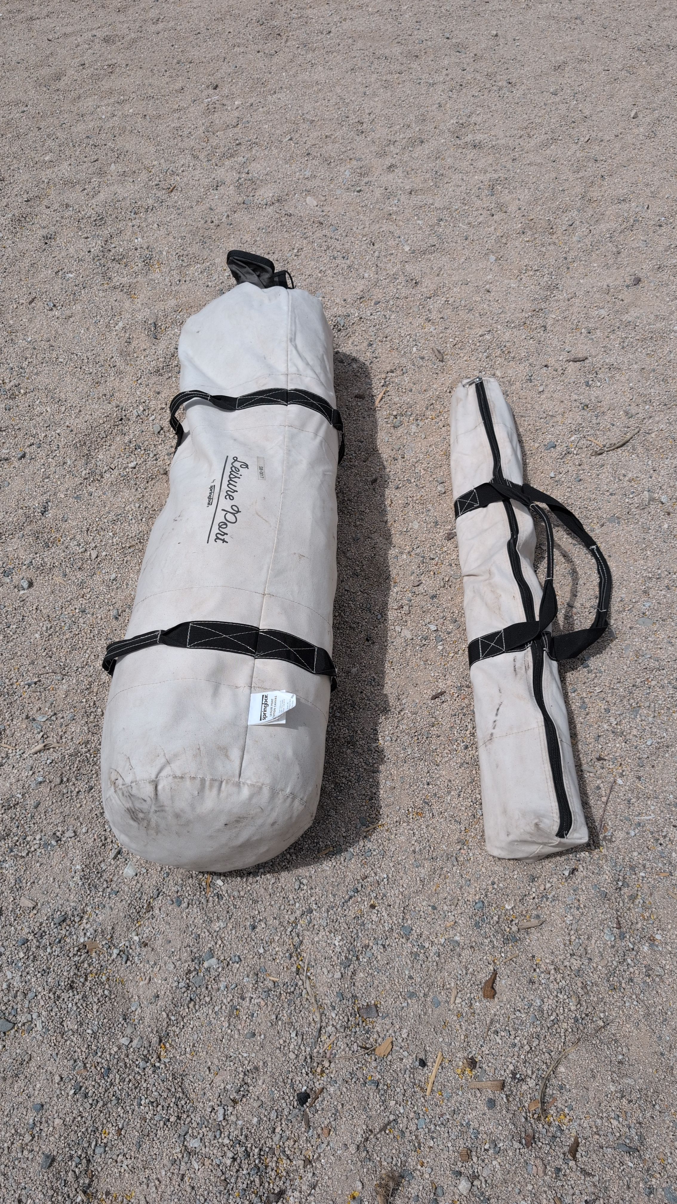 Photo of all components laid out and identified